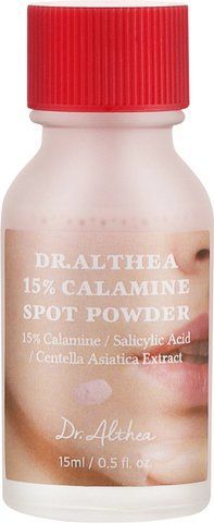 Точковий заспокійливий засіб із каламіновою пудрою Dr. Althea 15% Calamine Spot Powder (15 мл) 471 фото