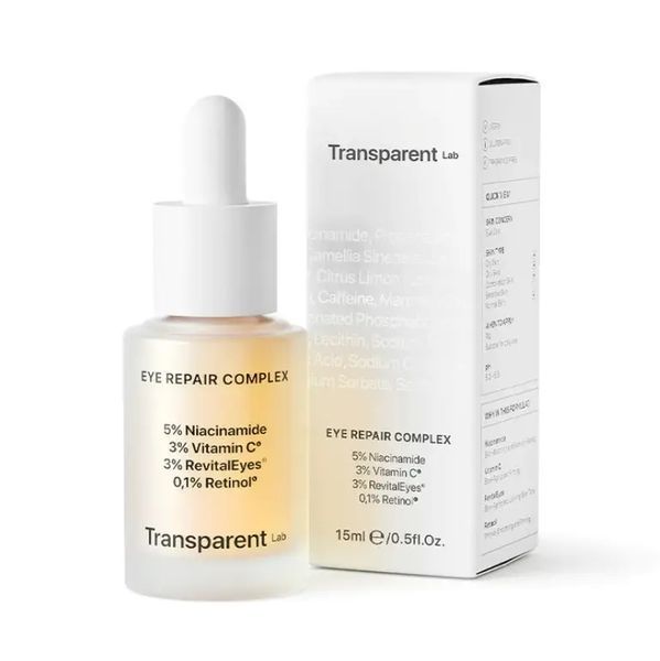 Нічна сироватка для контуру очей / Transparent Lab Eye Repair Complex (15мл) 73 фото